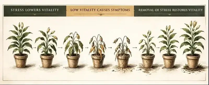 Plant vitality sequence